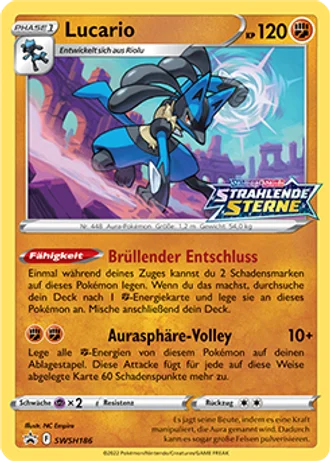 Lucario SWSH186 — Schwert & Schild Promos