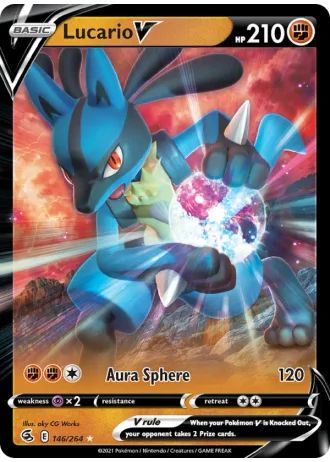 Lucario V #146 — Fusion Strike