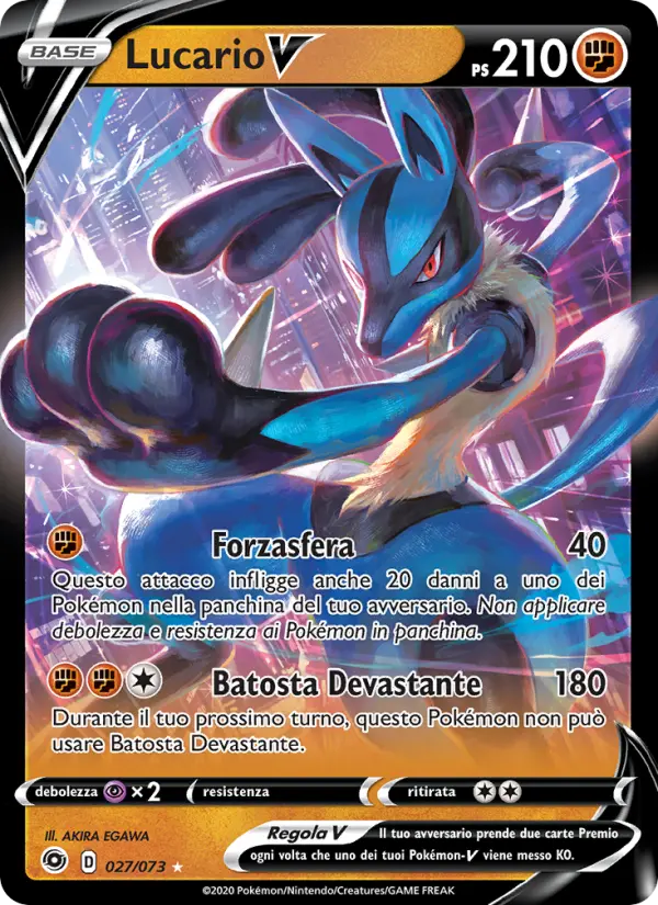 Lucario V #27 — Futuri Campioni