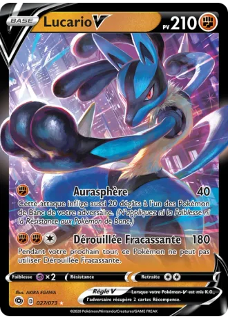 Lucario V #27/73 — La Voie du Maître