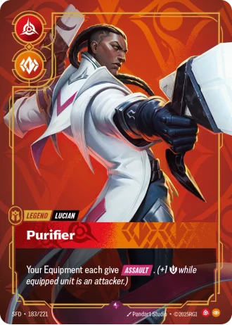 Lucian, Purifier #183/221 — Spiritforged