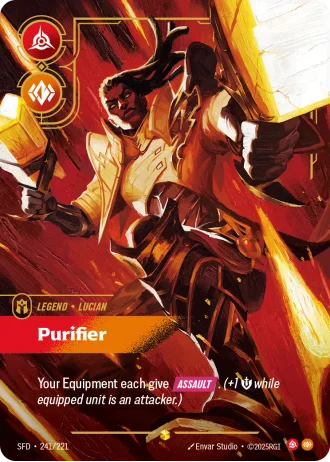 Lucian, Purifier #241/221 — Spiritforged