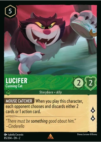 Lucifer - Cunning Cat #85/204 — Rise of the Floodborn