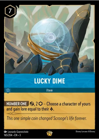 Lucky Dime #165/204 — Into the Inklands