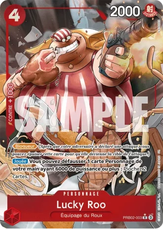 Lucky Roo (PRB02-003) (Special Rare) — ONE PIECE CARD THE BEST vol.2 (PRB02)