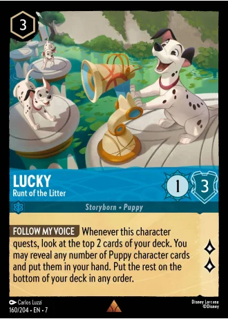 Lucky - Runt of the Litter #160/204 — Archazia's Island