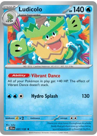 Ludicolo #037/159 — Journey Together