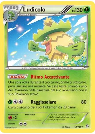 Ludicolo #12/160 — Scontro Primordiale