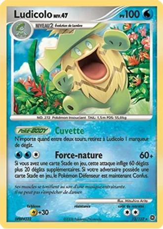 Ludicolo #13/132 — Merveilles Secrètes