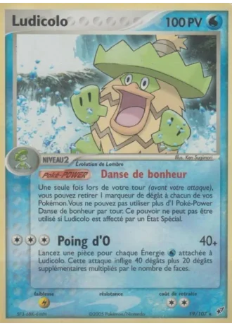 Ludicolo #19/107 — EX Deoxys