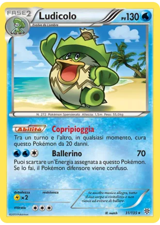 Ludicolo #31/135 — Uragano Plasma