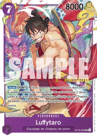 Luffytaro (ST18-005) (Alternative Art) — PROMO