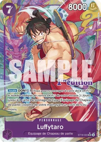 Luffytaro (ST18-005) (Alternative Art) — PROMO