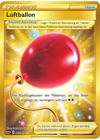 Luftballon #213/202 — Schwert & Schild
