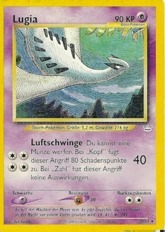 Lugia (1. Edition) #20/64 — Neo Revelation (1. Edition)