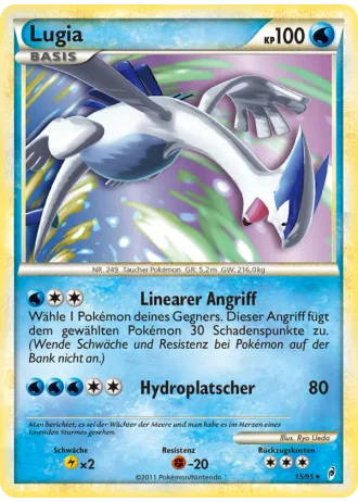 Lugia #15/95 — Ruf der Legenden