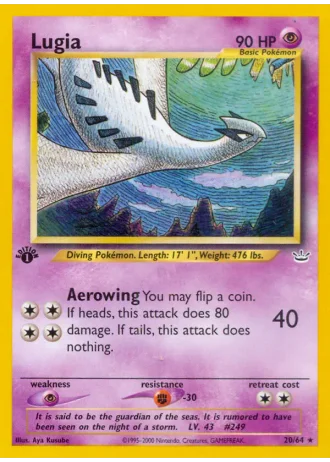 Lugia #20/64 — Neo Revelation