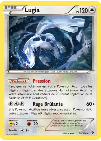Lugia #78/124 — Impact des Destins