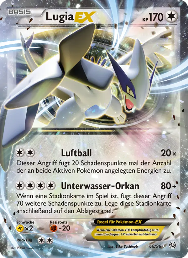 Lugia EX #68 — Ewiger Anfang