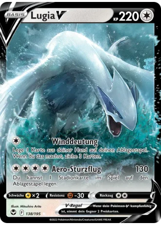 Lugia V #138 — Silberne Sturmwinde