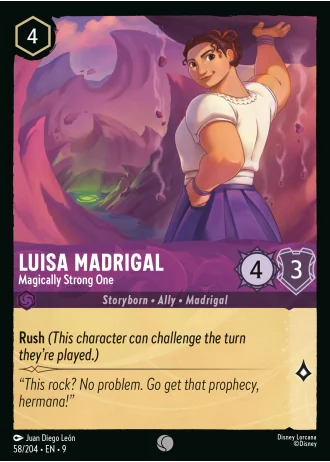 Luisa Madrigal - Magically Strong One #58/204 — Fabled