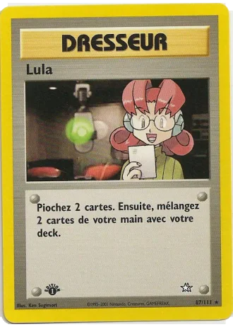Lula (première édition) #87/111 — Neo Genesis (1ère Édition)