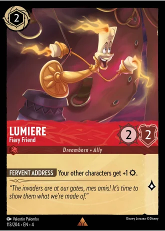 Lumiere - Fiery Friend #113/204 — Ursula's Return