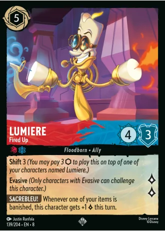 Lumiere - Fired Up #139/204 — Reign of Jafar