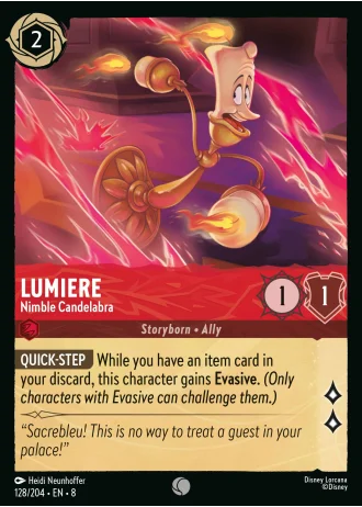 Lumiere - Nimble Candelabra #128/204 — Reign of Jafar