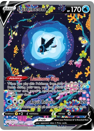 Lumineon V GG39/70 — Galarian Gallery (Crown Zenith)