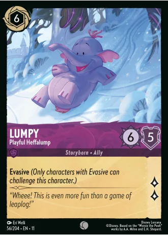 Lumpy - Playful Heffalump #56/204 — Winterspell