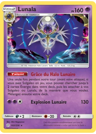 Lunala #102/236 — Éclipse Cosmique