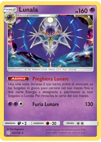 Lunala #102/236 — Eclissi Cosmica