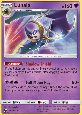 Lunala #70/168 — Celestial Storm