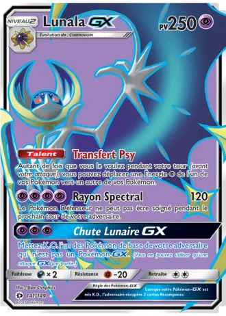 Lunala GX #141/149 — Soleil et Lune