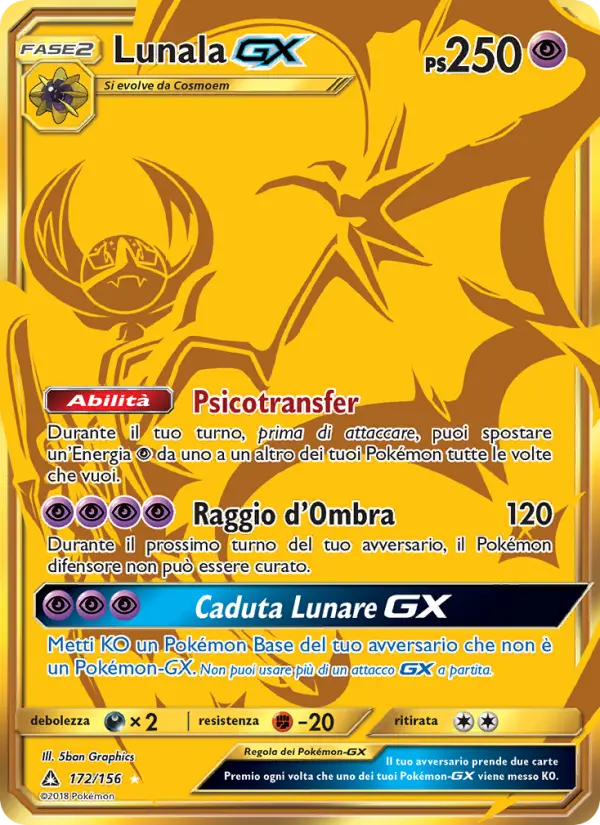 Lunala GX #172 — Ultraprisma