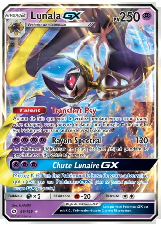Lunala GX #66/149 — Soleil et Lune