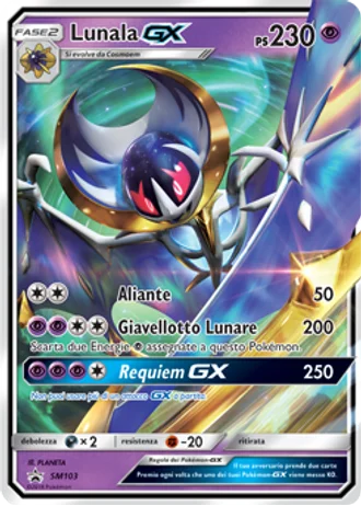 Lunala GX SM103 — Sole e Luna Promos