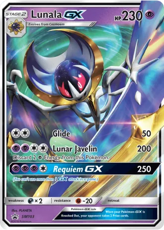 Lunala GX SM103 — Sun & Moon Promos