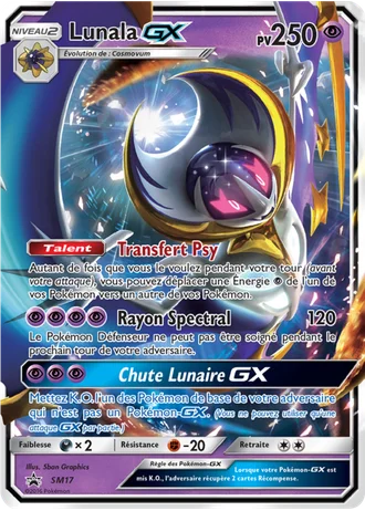 Lunala GX SM17 — Soleil & Lune Promos