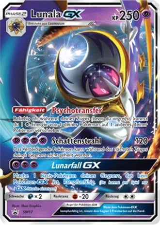 Lunala GX SM17 — Sonne & Mond Promos