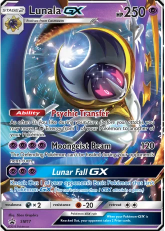 Lunala GX SM17 — Sun & Moon Promos