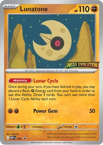 Lunastein #004 — Mega-Entwicklung Promos