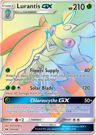 Lurantis GX #150 — Sun & Moon