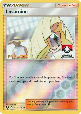 Lusamine #153a — Yellow A Alternate
