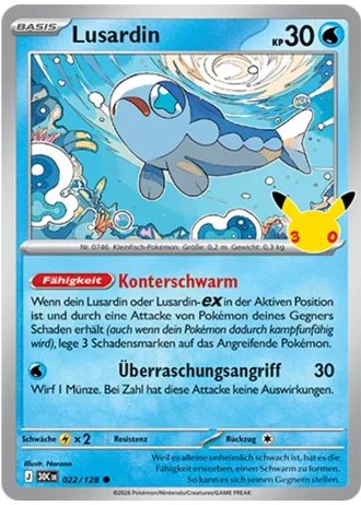 Lusardin #022/128 — 30 Jahre