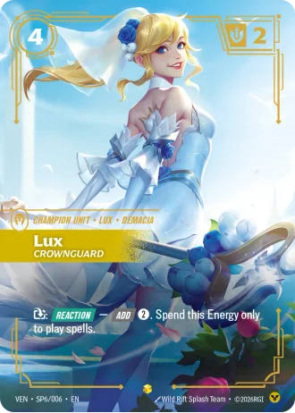 Lux, Crownguard SP6/006 — Vendetta