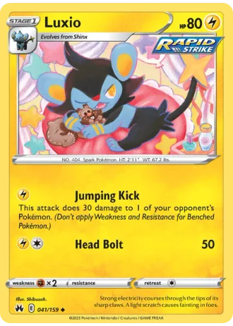 Luxio #041 — Crown Zenith