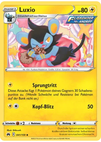 Luxio #041/159 — Zenit der Könige
