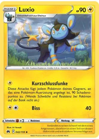 Luxio #042/159 — Zenit der Könige
